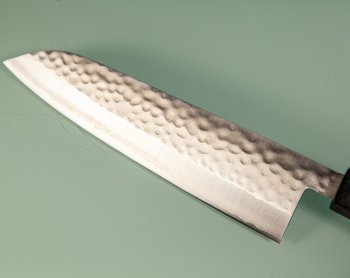 Masutani VG-1 Tsuchime Wa-Santoku 180mm grn stabilisiert