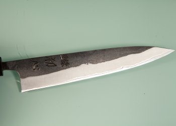 Hatsukokoro Kurokaze White 2 Wa-Petty 170mm Ebony