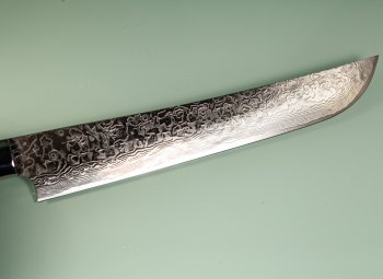 Takeshi Saji R2 Diamond Damascus Sakimaru 285mm