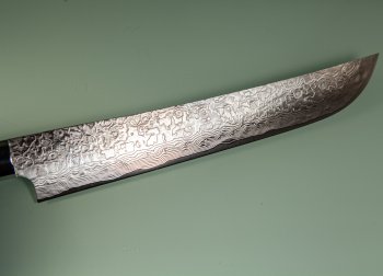 Takeshi Saji R2 Diamond Damascus Sakimaru 285mm