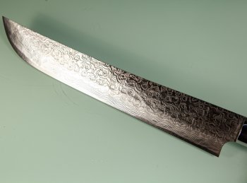 Takeshi Saji R2 Diamond Damascus Sakimaru 285mm