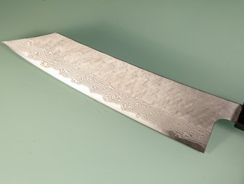 Nigara VG10 Tsuchime Damascus Wa-Kiritsuke 235mm Teak