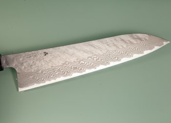 Nigara VG10 Tsuchime Damascus Wa-Gyuto 230mm Teak