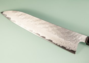 Nigara VG10 Tsuchime Damascus Wa-Gyuto 230mm Teak