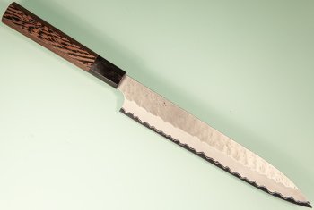 Nigara AS Satin Tsuchime Wa-Sujihiki 240mm Wenge/Buffalo