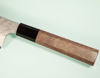 Nigara AS Satin Tsuchime Wa-Bunka 170mm Walnut/Buffalo