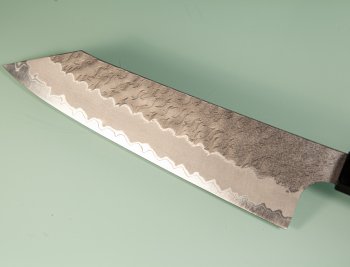 Nigara AS Satin Tsuchime Wa-Kiritsuke Gyuto 200mm Walnut/Buffalo