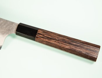 Nigara AS Satin Tsuchime Wa-Kiritsuke Gyuto 200mm Wenge/Buffalo