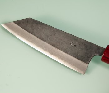 Muneishi AO2 Kurouchi Wa-Kiritsuke 120mm