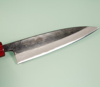 Muneishi AO2 Kurouchi Wa-Petty 130mm
