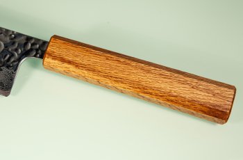 Tsunehisa AUS10 Tsuchime Damascus Wa-Kiritsuke 245mm Oak