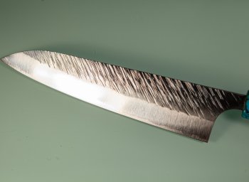 Yu Kurosaki R2 Fujin Turquoise Wa-Gyuto 215mm