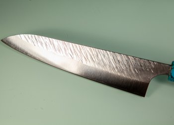 Yu Kurosaki R2 Fujin Turquoise Wa-Gyuto 215mm