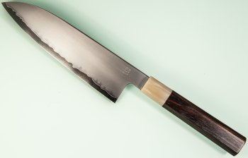 Myojin Riki Seisakusho SG2 Wa-Santoku 170mm Ebony