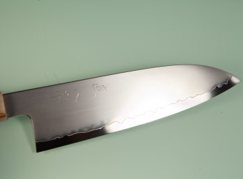 Myojin Riki Seisakusho SG2 Wa-Santoku 170mm Ebony