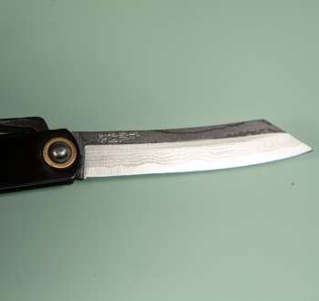 Higonokami Aogami 2 Damascus 80mm