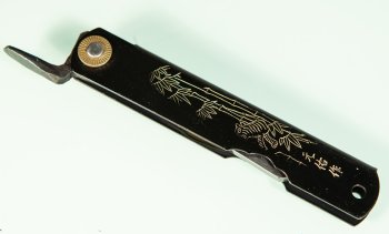 Higonokami Aogami 2 Damascus 80mm