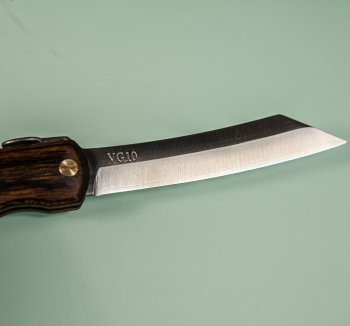 Higonokami VG10 Woody 80mm Karumi