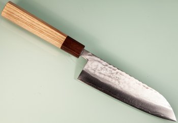 Masutani VG-1 Tsuchime Wa-Santoku 170mm Esche/Wenge