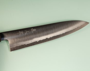 Myojin Riki Seisakusho Cobalt Wa-Gyuto 210mm Mono Ebony