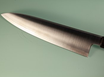 Myojin Riki Seisakusho Cobalt Wa-Gyuto 210mm Mono Ebony