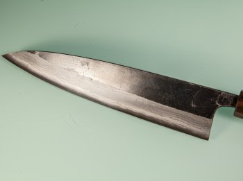 Hatsukokoro Kumokage AO2 Kuro Dama Wa-Gyuto 240mm Bubinga