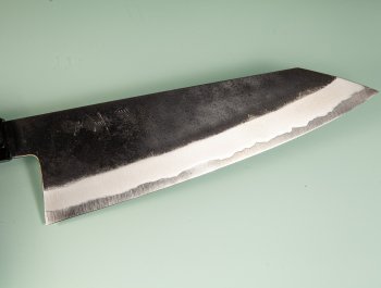 Tanaka Kurouchi AO2 Wa-Monster-Bunka 200mm gelb stabilisiert Bffelhorn