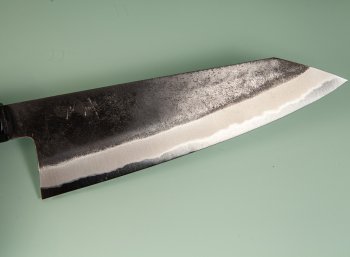 Tanaka Kurouchi AO2 Wa-Monster-Bunka 200mm gelb stabilisiert Bffelhorn