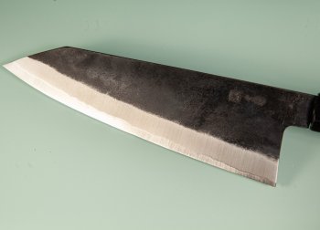Tanaka Kurouchi AO2 Wa-Monster-Bunka 200mm gelb stabilisiert Bffelhorn