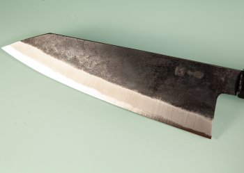 Tanaka Kurouchi AO2 Wa-Monster-Bunka 200mm gelb stabilisiert Bffelhorn