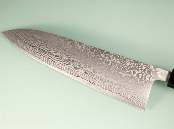 Shiro Kamo Pulverstahl Wa-Gyuto 215mm Wenge