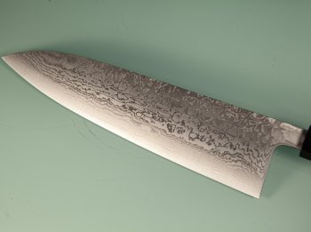 Shiro Kamo Pulverstahl Wa-Gyuto 215mm Wenge