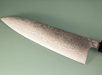 Shiro Kamo Pulverstahl Wa-Gyuto 215mm Wenge