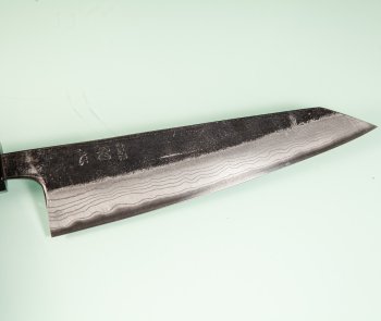 Hatsukokoro Kumokage AO2 Kuro Dama Wa-Honesuki 150mm Teak