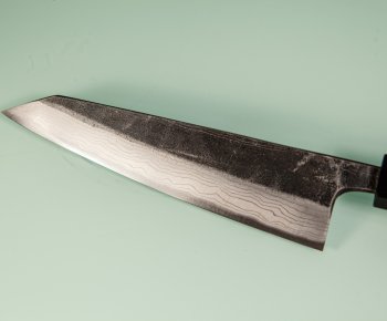 Hatsukokoro Kumokage AO2 Kuro Dama Wa-Honesuki 150mm Teak