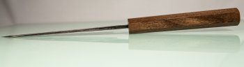 Hatsukokoro Kumokage AO2 Kuro Dama Wa-Honesuki 150mm Bubinga