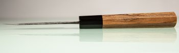 Hatsukokoro Kumokage AO2 Kuro Dama Wa-Petty 80mm Teak