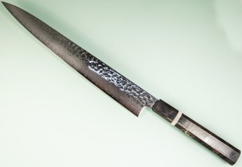 Hatsukokoro VG10 Damascus Tsuchime Wa-Sujihiki 270mm