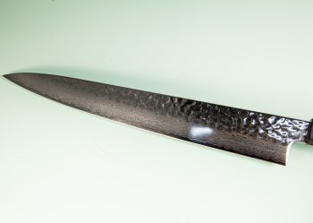 Hatsukokoro VG10 Damascus Tsuchime Wa-Sujihiki 270mm