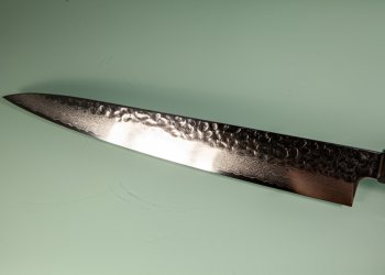 Hatsukokoro VG10 Damascus Tsuchime Wa-Sujihiki 270mm
