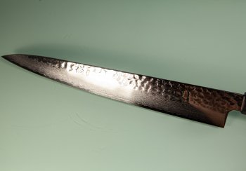 Hatsukokoro VG10 Damascus Tsuchime Wa-Sujihiki 270mm