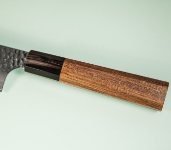 Hatsukokoro VG10 Tsuchime Wa-Santoku 175mm Teak