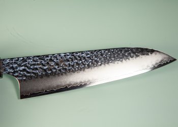 Hatsukokoro VG10 Tsuchime Wa-Santoku 175mm Teak