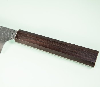 Hatsukokoro VG10 Tsuchime Wa-Santoku 175mm Ebony