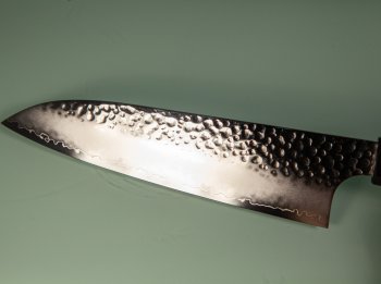 Hatsukokoro VG10 Tsuchime Wa-Santoku 175mm Ebony