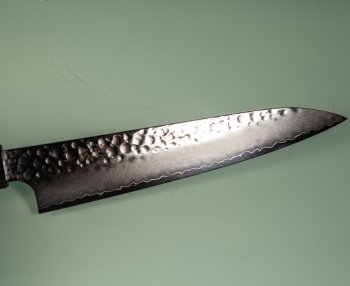 Hatsukokoro VG10 Tsuchime Wa-Petty 150mm Ebony