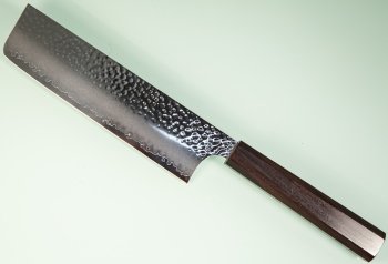 Hatsukokoro VG10 Tsuchime Wa-Nakiri 170mm Ebony