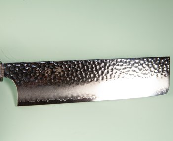 Hatsukokoro VG10 Tsuchime Wa-Nakiri 170mm Ebony