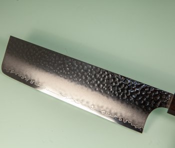 Hatsukokoro VG10 Tsuchime Wa-Nakiri 170mm Ebony