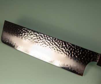 Hatsukokoro VG10 Tsuchime Wa-Nakiri 170mm Ebony